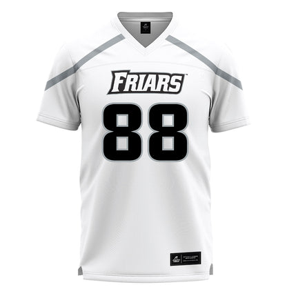Providence - NCAA Men's Lacrosse : Eddie Perry - White Lacrosse Jersey -0