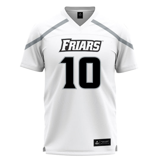 Providence - NCAA Men's Lacrosse : Tyler Flynn - White Lacrosse Jersey -0