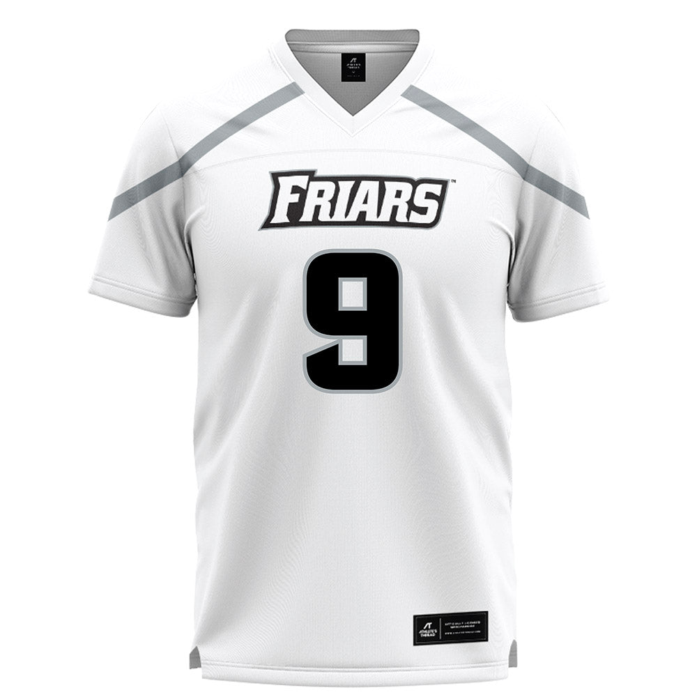 Providence - NCAA Men's Lacrosse : Richie Joseph - White Lacrosse Jersey -0