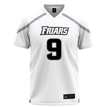 Providence - NCAA Men's Lacrosse : Richie Joseph - White Lacrosse Jersey -0