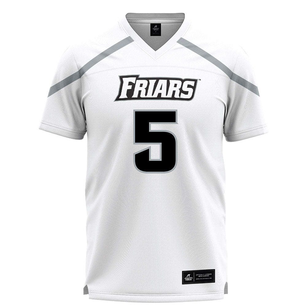 Providence - NCAA Men's Lacrosse : Rhett Chambers - White Lacrosse Jersey -0