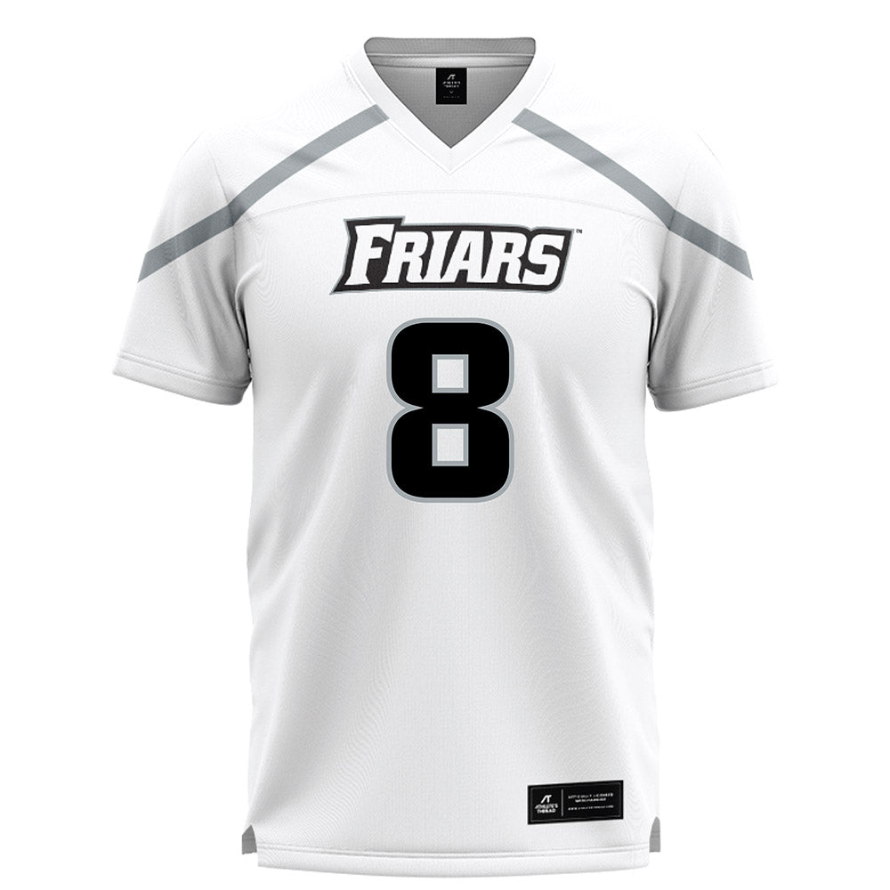 Providence - NCAA Men's Lacrosse : Ian Olenik - White Lacrosse Jersey -0