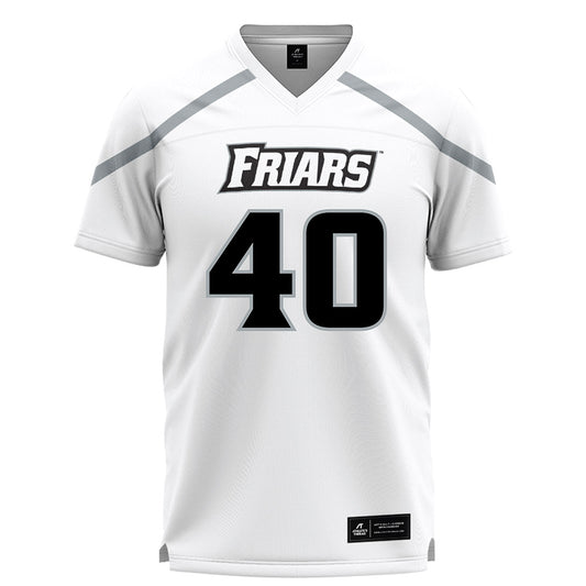 Providence - NCAA Men's Lacrosse : Kevin Devine - White Lacrosse Jersey -0