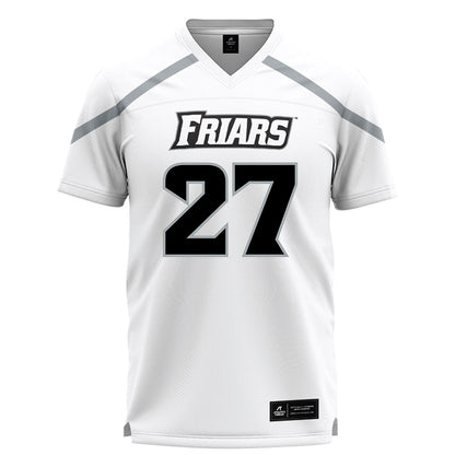 Providence - NCAA Men's Lacrosse : Parker Kennedy - White Lacrosse Jersey -0