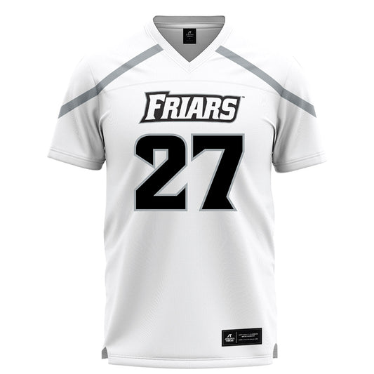 Providence - NCAA Men's Lacrosse : Parker Kennedy - White Lacrosse Jersey -0