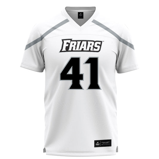 Providence - NCAA Men's Lacrosse : Trent Yelton - White Lacrosse Jersey -0