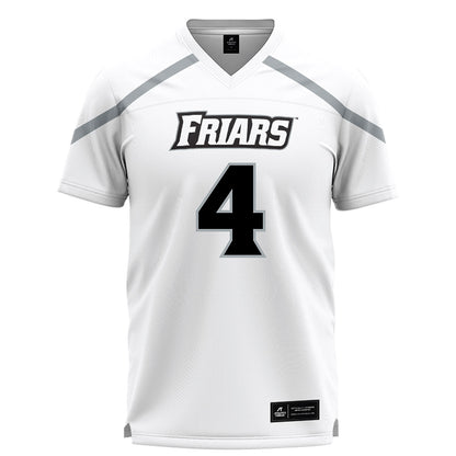 Providence - NCAA Men's Lacrosse : Drew Clift - White Lacrosse Jersey -0