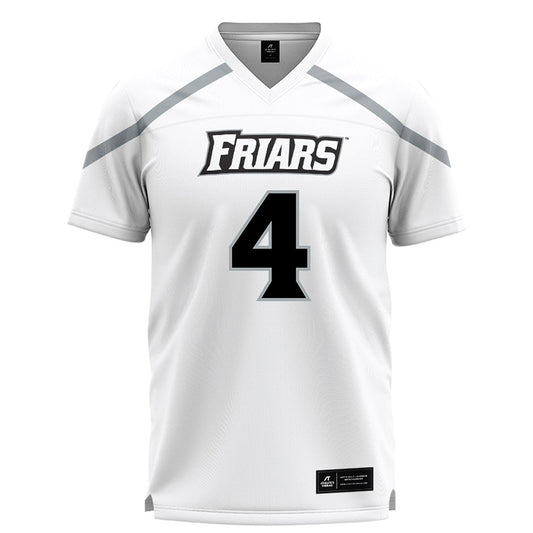 Providence - NCAA Men's Lacrosse : Drew Clift - White Lacrosse Jersey -0