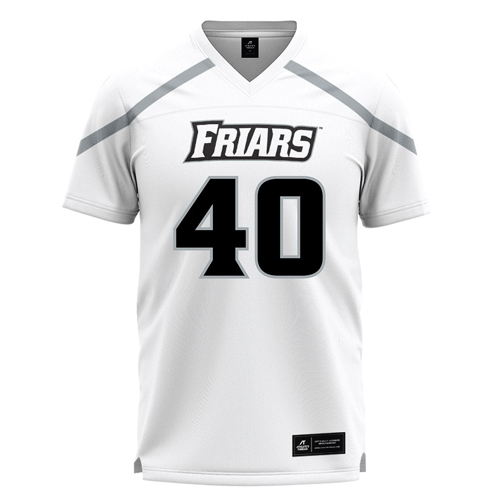 Providence - NCAA Men's Lacrosse : Kevin Devine - White Lacrosse Jersey -0