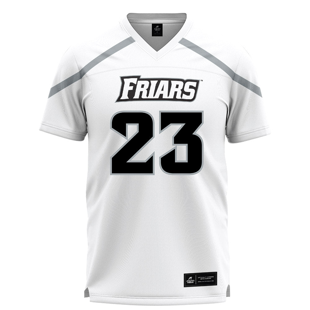 Providence - NCAA Men's Lacrosse : Vincent Horton - White Lacrosse Jersey -0