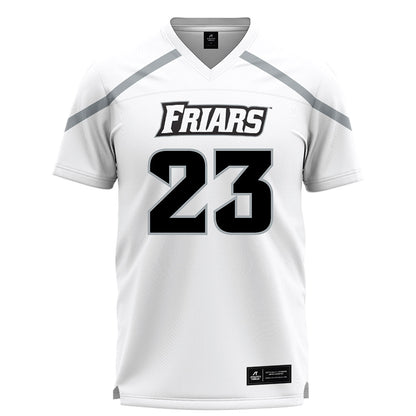 Providence - NCAA Men's Lacrosse : Vincent Horton - White Lacrosse Jersey -0