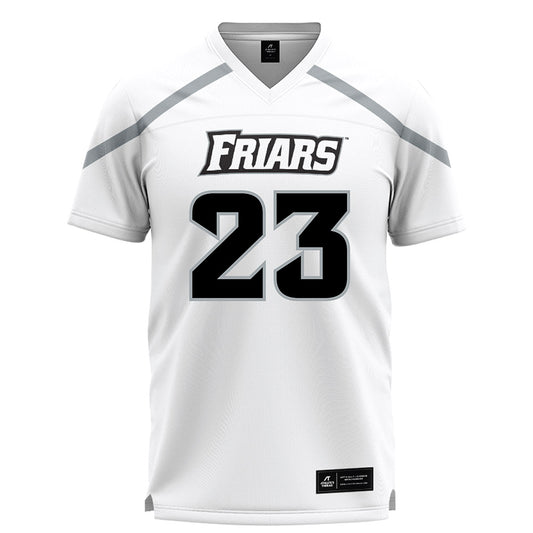 Providence - NCAA Men's Lacrosse : Vincent Horton - White Lacrosse Jersey -0