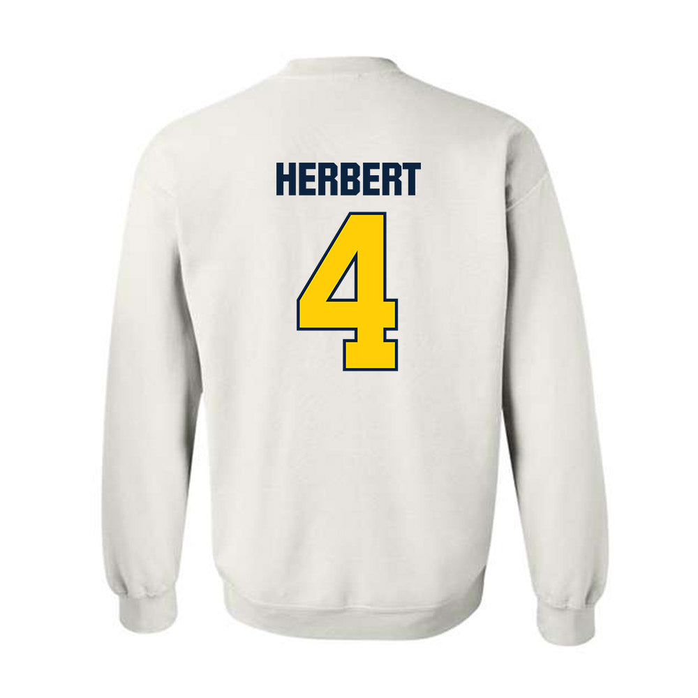 Toledo - NCAA Baseball : Kaleb Herbert - Crewneck Sweatshirt-1