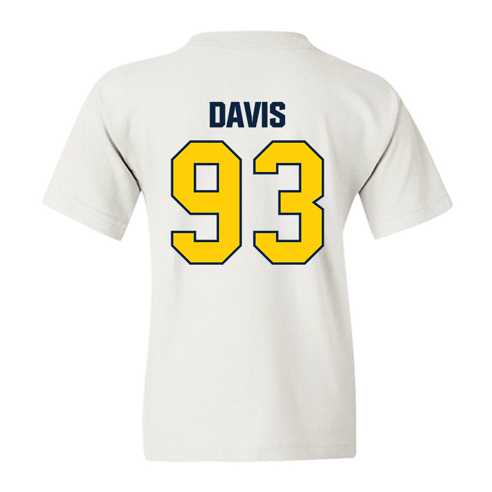 Toledo - NCAA Football : Malachi Davis - Youth T-Shirt-1