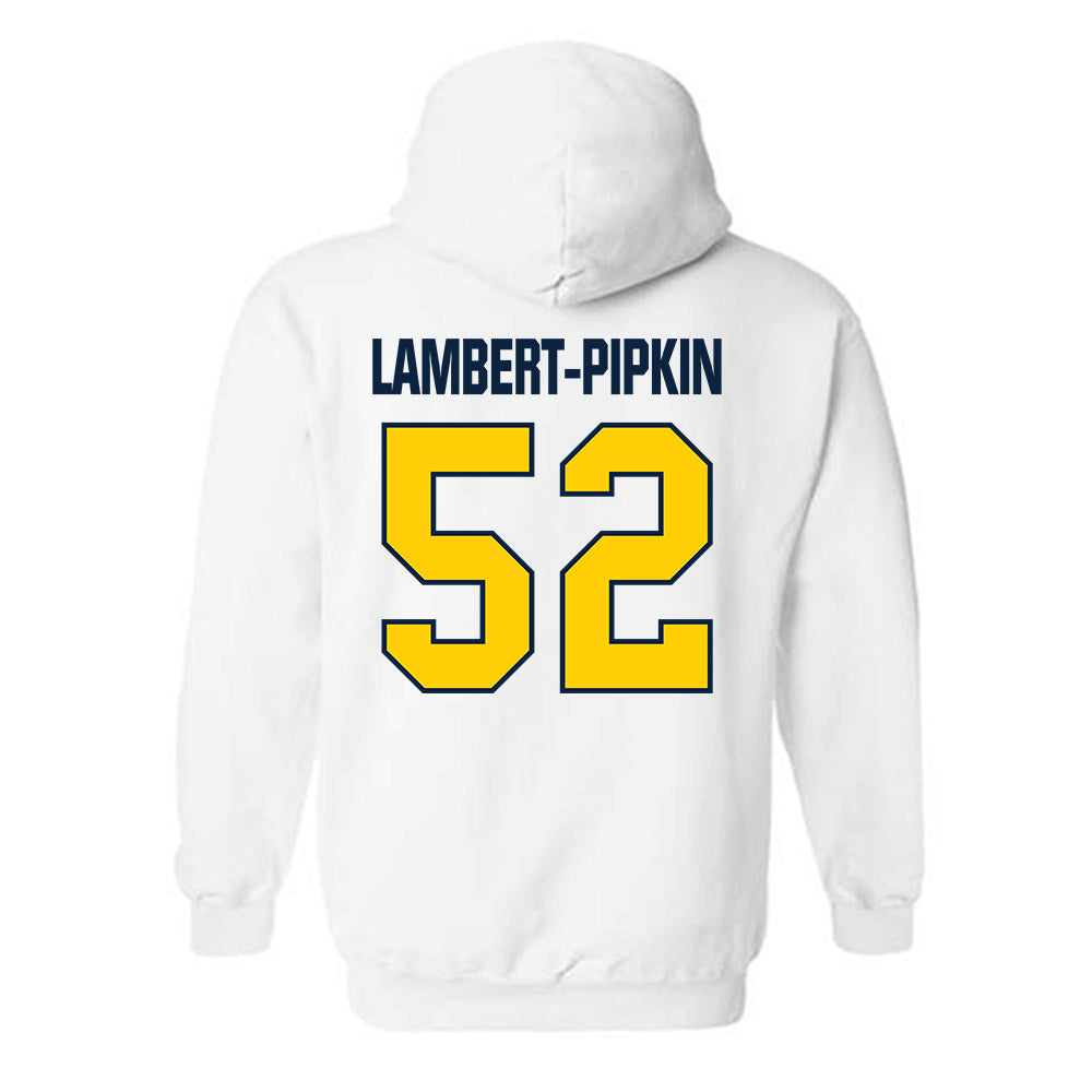 Toledo - NCAA Football : Lucas Lambert-Pipkin - Hooded Sweatshirt-1