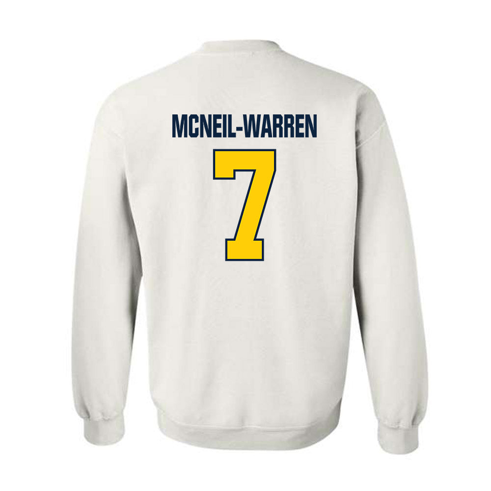 Toledo - NCAA Football : Emmanuel McNeil-Warren - Crewneck Sweatshirt-1