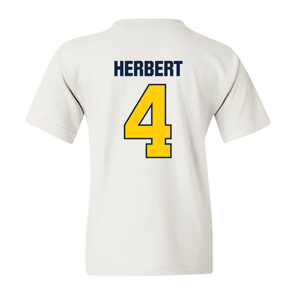 Toledo - NCAA Baseball : Kaleb Herbert - Youth T-Shirt-1