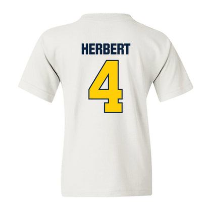 Toledo - NCAA Baseball : Kaleb Herbert - Youth T-Shirt-1