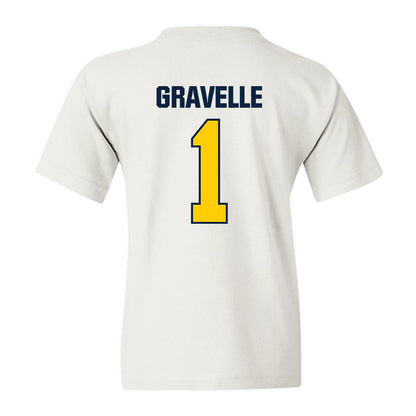 Toledo - NCAA Baseball : Cam Gravelle - Youth T-Shirt-1