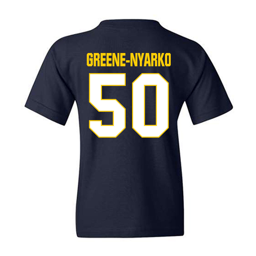 Toledo - NCAA Football : Raphael Greene-Nyarko - Classic Shersey Youth T-Shirt-1