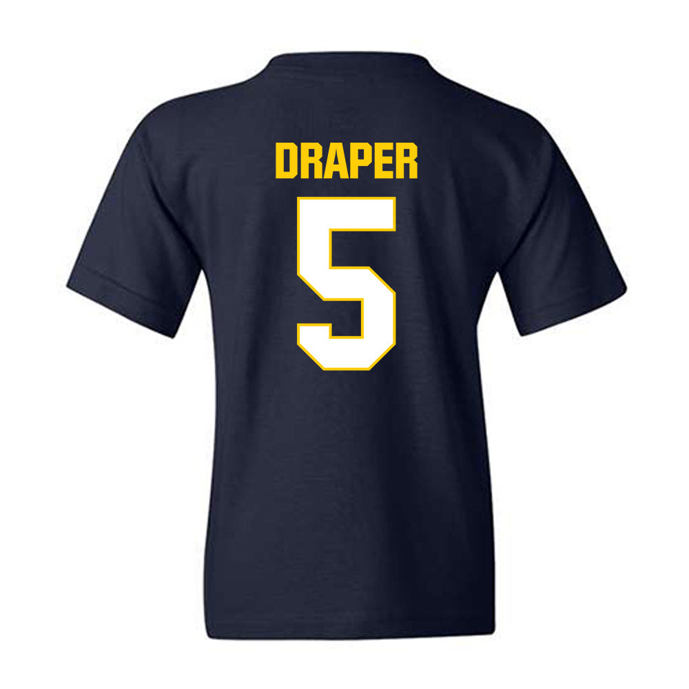 Toledo - NCAA Baseball : Conner Draper - Classic Shersey Youth T-Shirt-1