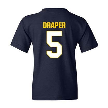 Toledo - NCAA Baseball : Conner Draper - Classic Shersey Youth T-Shirt-1
