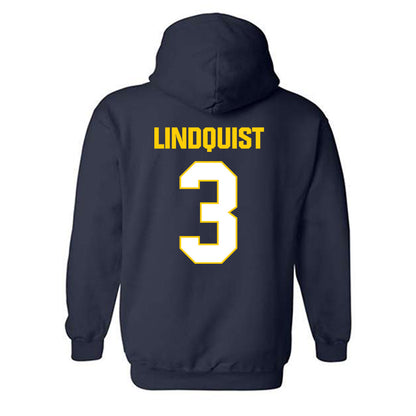 Toledo - NCAA Baseball : Branston Lindquist - Classic Shersey Hooded Sweatshirt-1