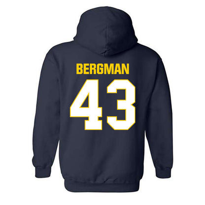 Toledo - NCAA Baseball : Jackson Bergman - Classic Shersey Hooded Sweatshirt-1