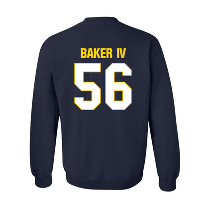 Toledo - NCAA Football : John Baker IV - Classic Shersey Crewneck Sweatshirt-1