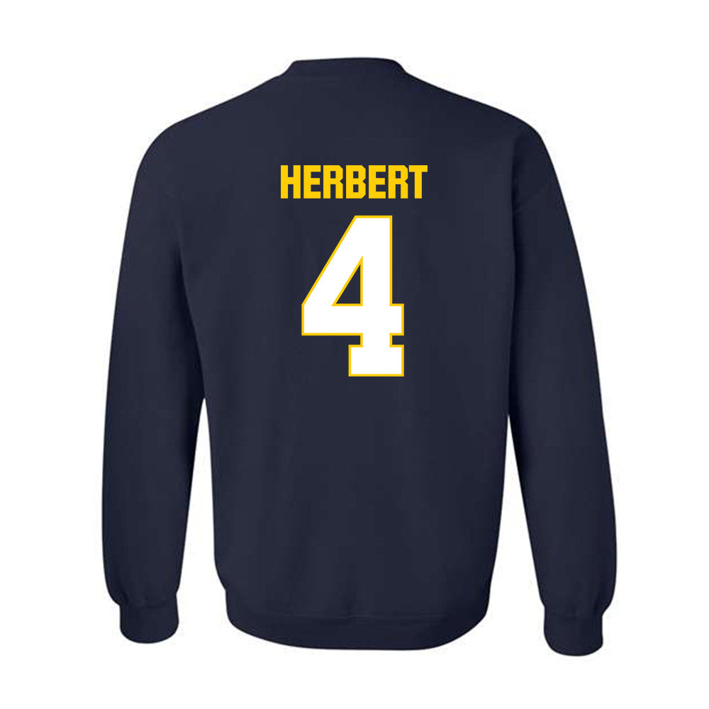 Toledo - NCAA Baseball : Kaleb Herbert - Classic Shersey Crewneck Sweatshirt-1