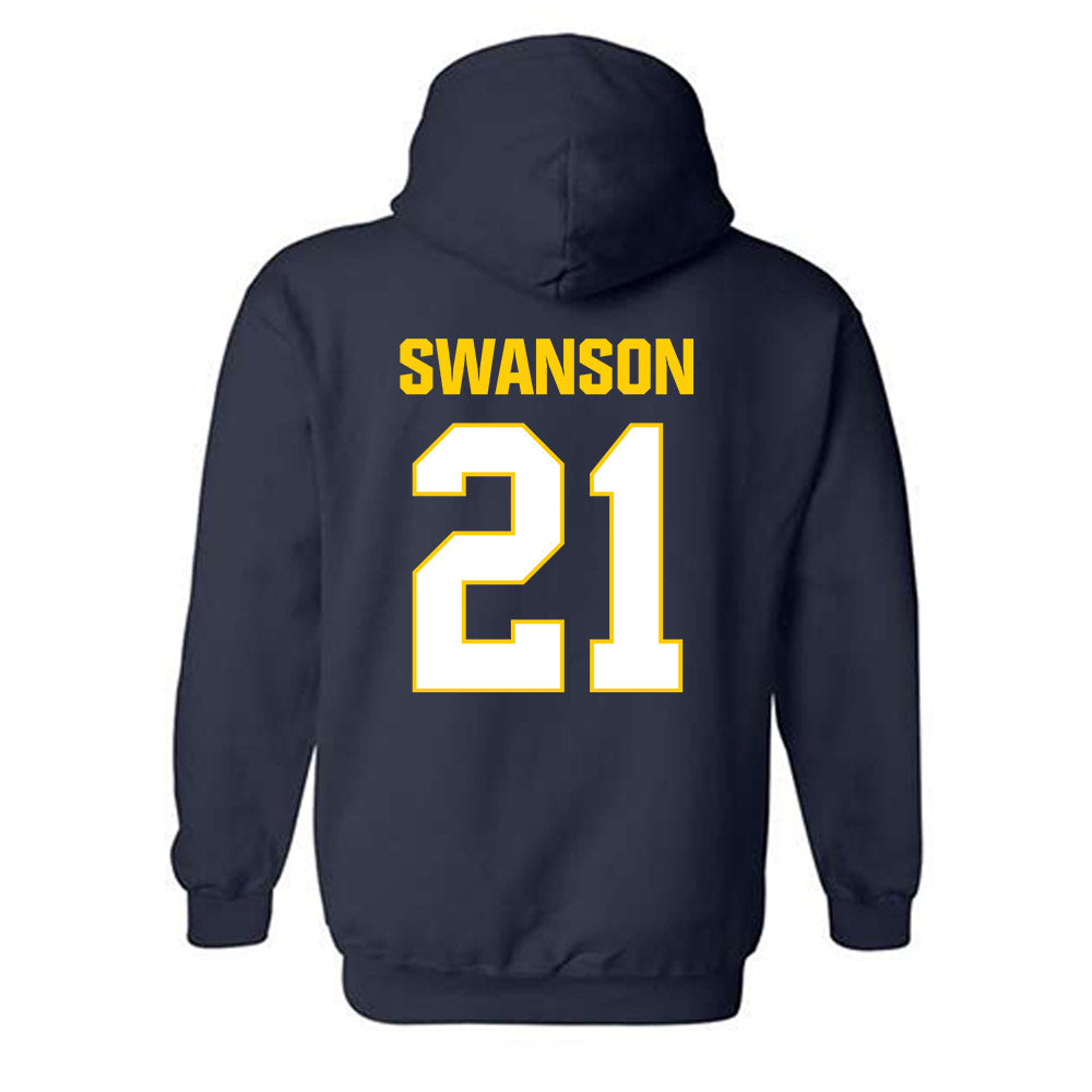 Toledo - NCAA Baseball : Deron Swanson - Classic Shersey Hooded Sweatshirt-1