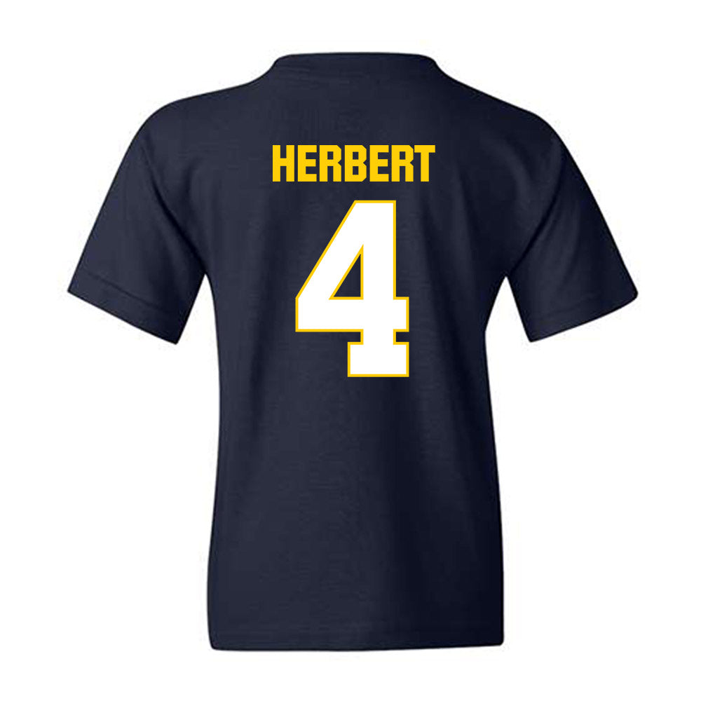 Toledo - NCAA Baseball : Kaleb Herbert - Classic Shersey Youth T-Shirt-1