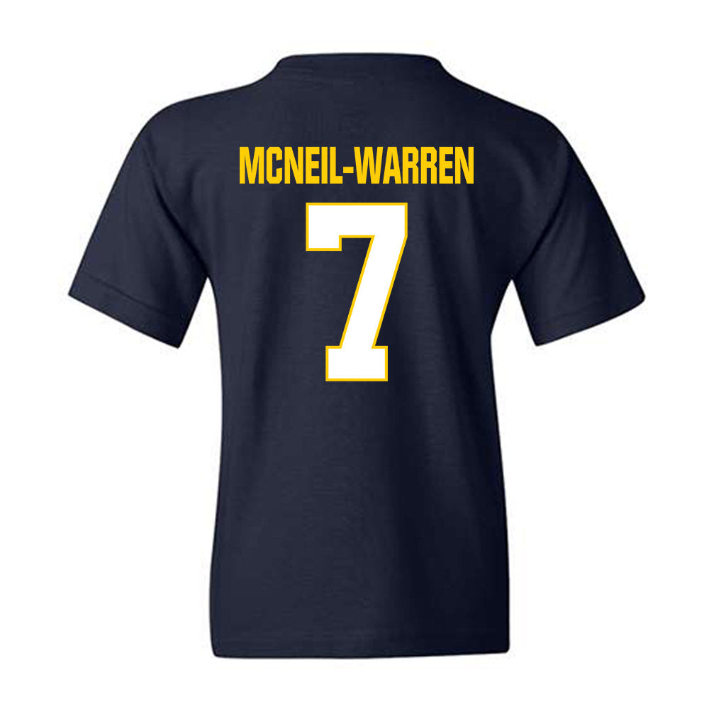 Toledo - NCAA Football : Emmanuel McNeil-Warren - Classic Shersey Youth T-Shirt-1
