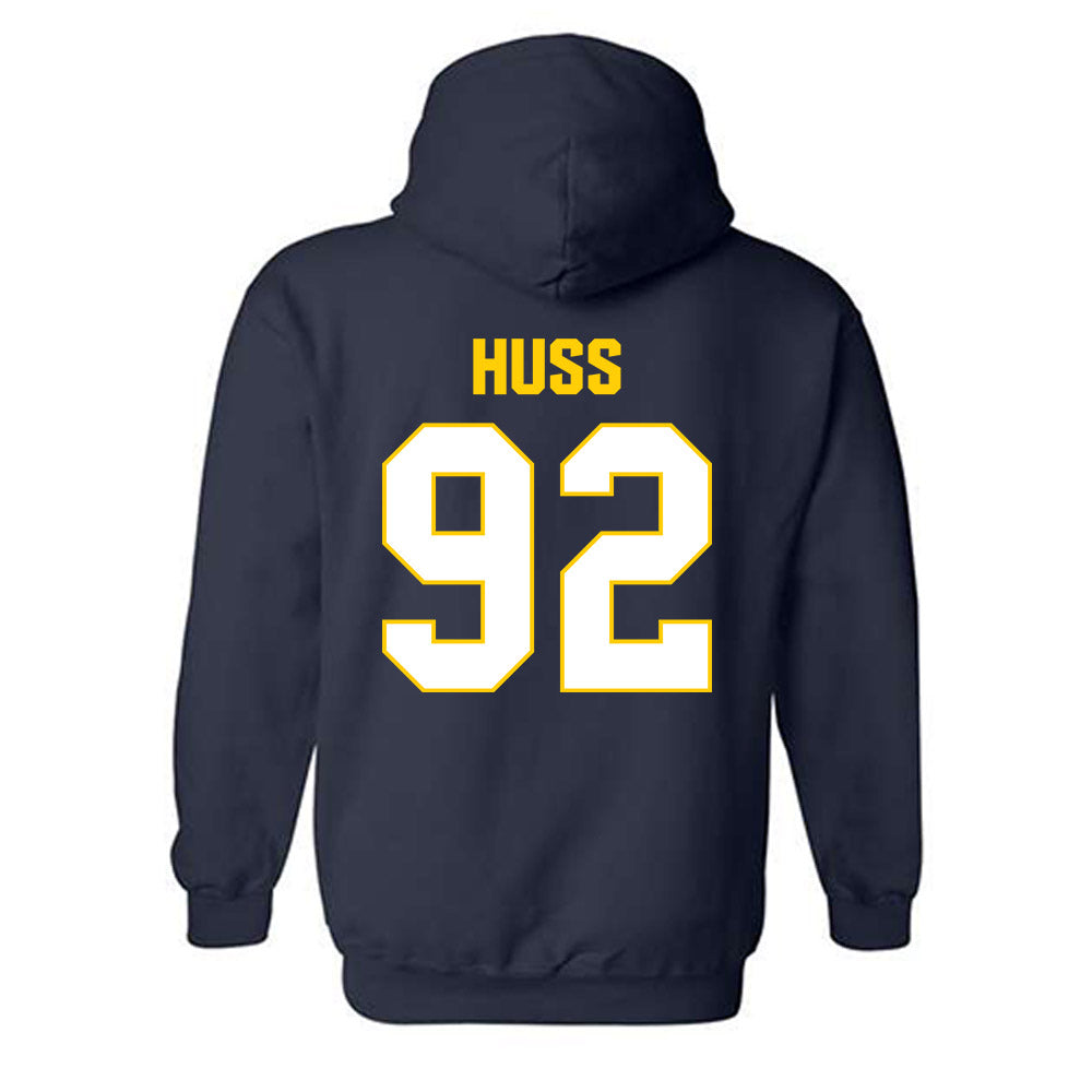 Toledo - NCAA Football : Thomas Huss - Classic Shersey Hooded Sweatshirt-1