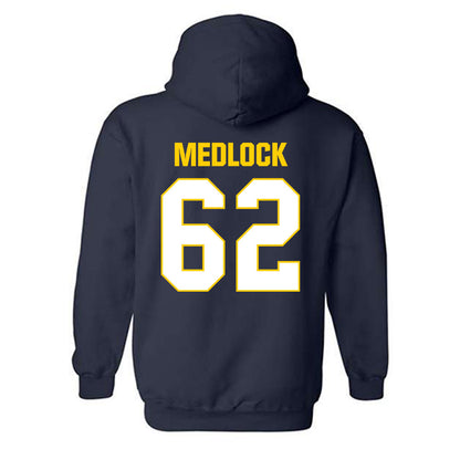 Toledo - NCAA Football : Christian Medlock - Classic Shersey Hooded Sweatshirt-1