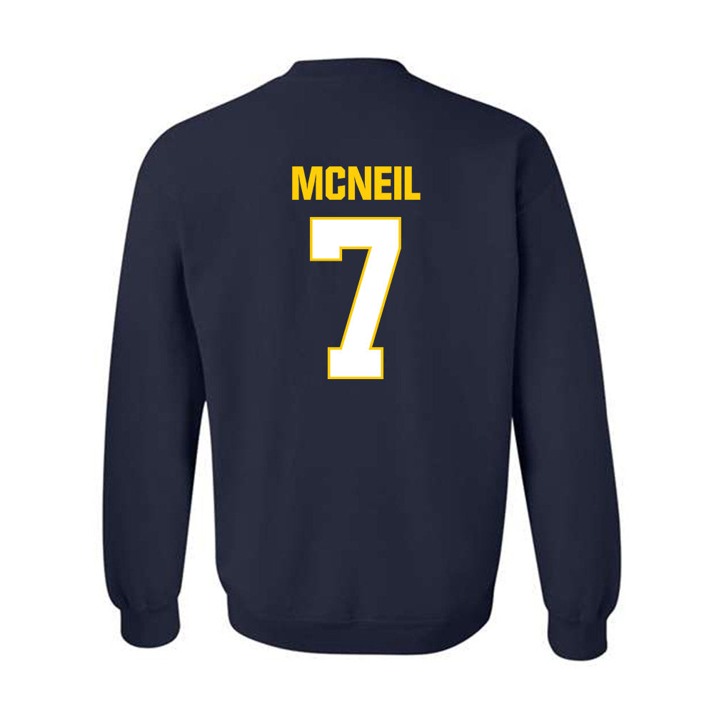 Toledo - NCAA Football : Emmanuel McNeil - Classic Shersey Crewneck Sweatshirt-1