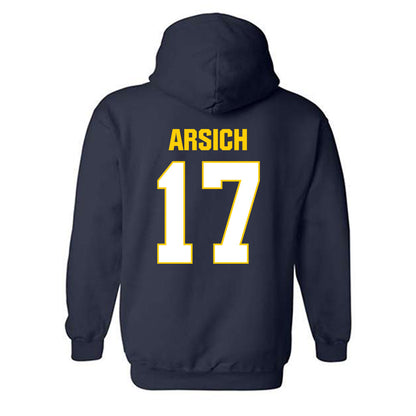 Toledo - NCAA Baseball : Liam Arsich - Classic Shersey Hooded Sweatshirt-1