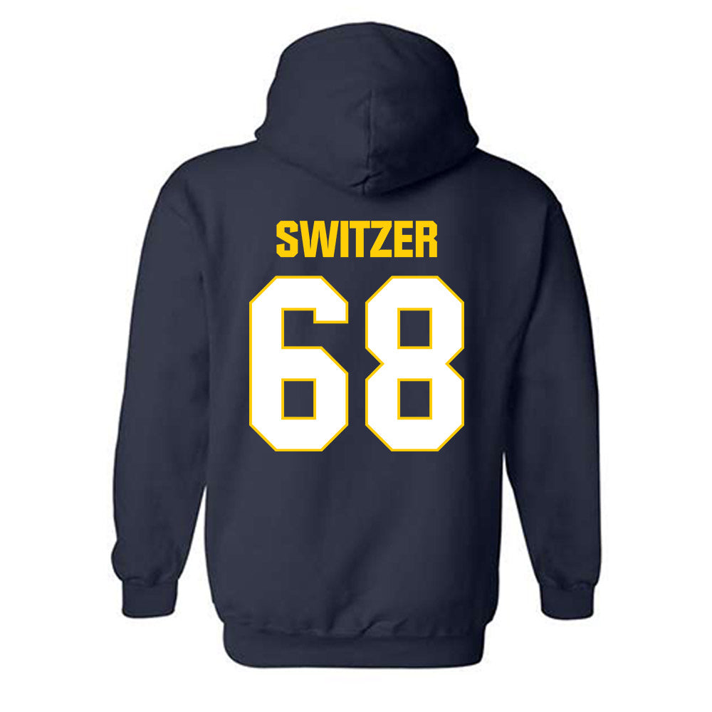 Toledo - NCAA Football : Isiah Switzer - Classic Shersey Hooded Sweatshirt-1