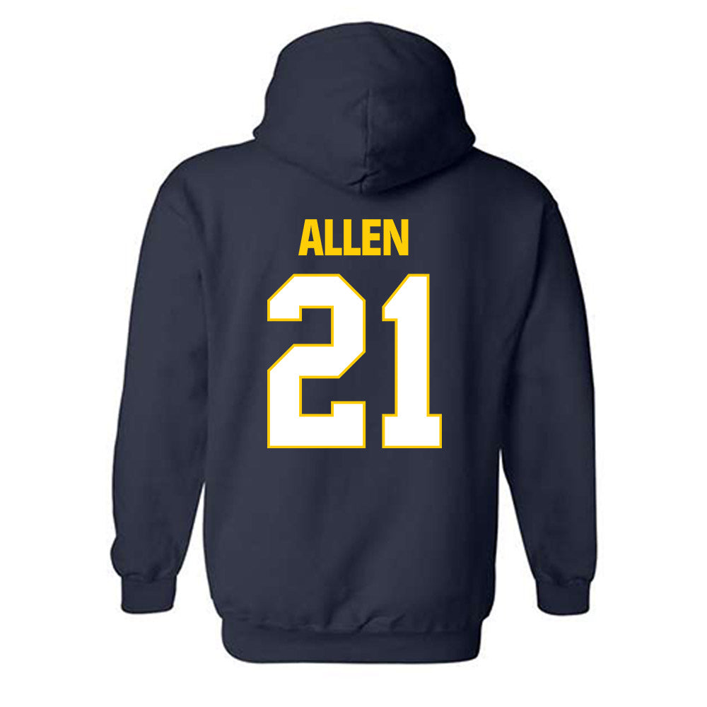 Toledo - NCAA Football : Julian Allen - Classic Shersey Hooded Sweatshirt-1