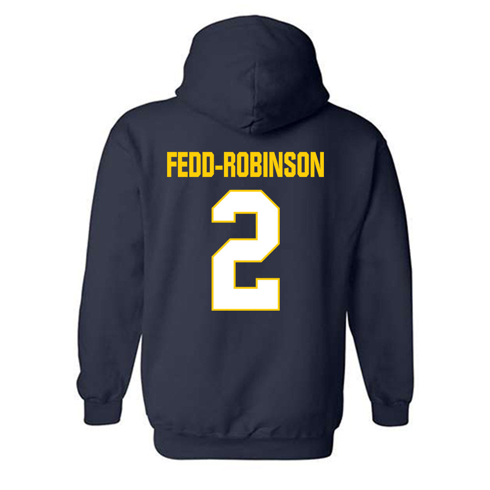 Toledo - NCAA Women's Basketball : Faith Fedd-Robinson - Classic Shersey Hooded Sweatshirt-1