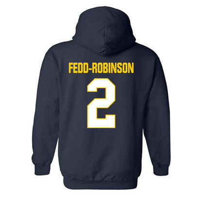 Toledo - NCAA Women's Basketball : Faith Fedd-Robinson - Classic Shersey Hooded Sweatshirt-1