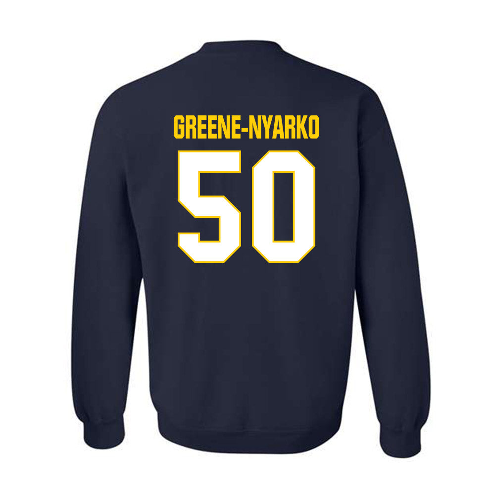 Toledo - NCAA Football : Raphael Greene-Nyarko - Classic Shersey Crewneck Sweatshirt-1