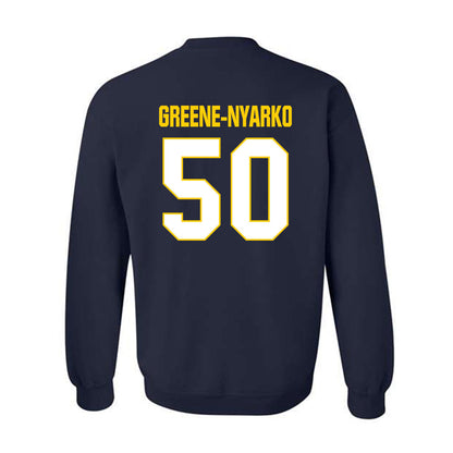 Toledo - NCAA Football : Raphael Greene-Nyarko - Classic Shersey Crewneck Sweatshirt-1