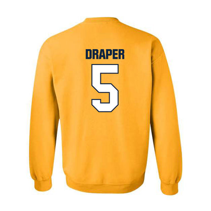 Toledo - NCAA Baseball : Conner Draper - Crewneck Sweatshirt-1
