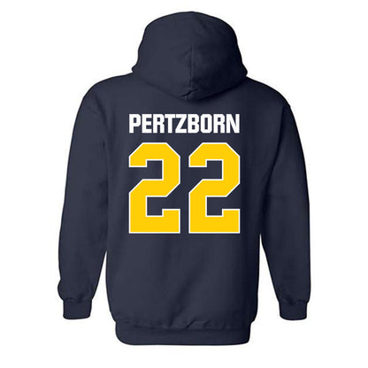 Toledo - NCAA Women's Volleyball : Sierra Pertzborn - Hooded Sweatshirt-1