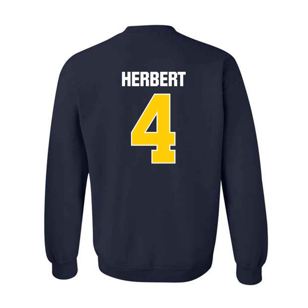 Toledo - NCAA Baseball : Kaleb Herbert - Crewneck Sweatshirt-1