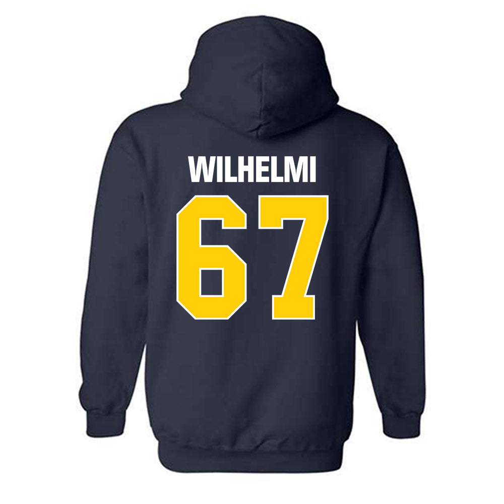Toledo - NCAA Football : Cade Wilhelmi - Hooded Sweatshirt-1