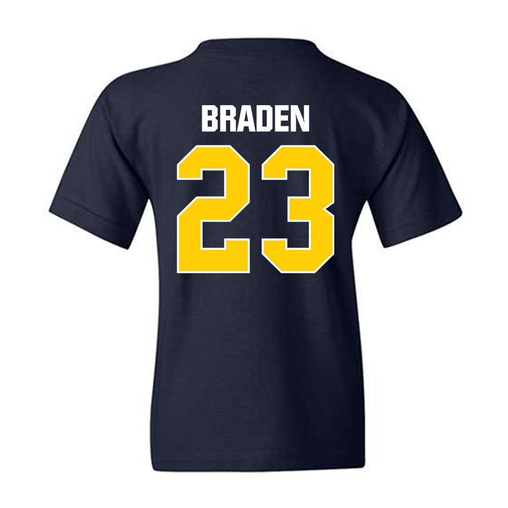 Toledo - NCAA Women's Basketball : Kendall Braden - Youth T-Shirt-1