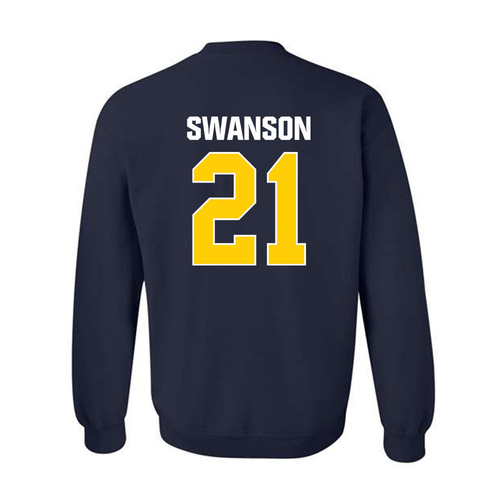 Toledo - NCAA Baseball : Deron Swanson - Crewneck Sweatshirt-1