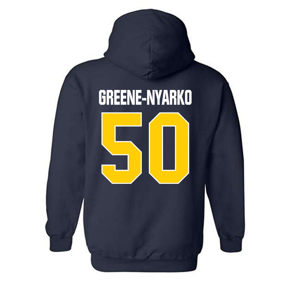 Toledo - NCAA Football : Raphael Greene-Nyarko - Hooded Sweatshirt-1